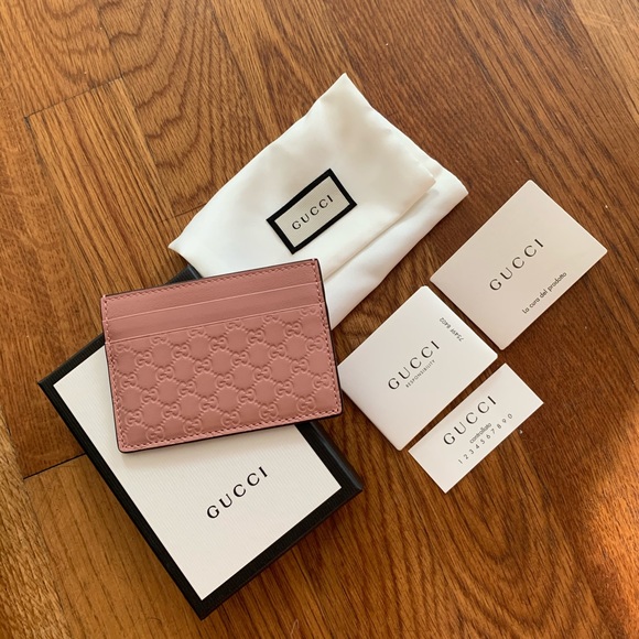 microguccissima card holder